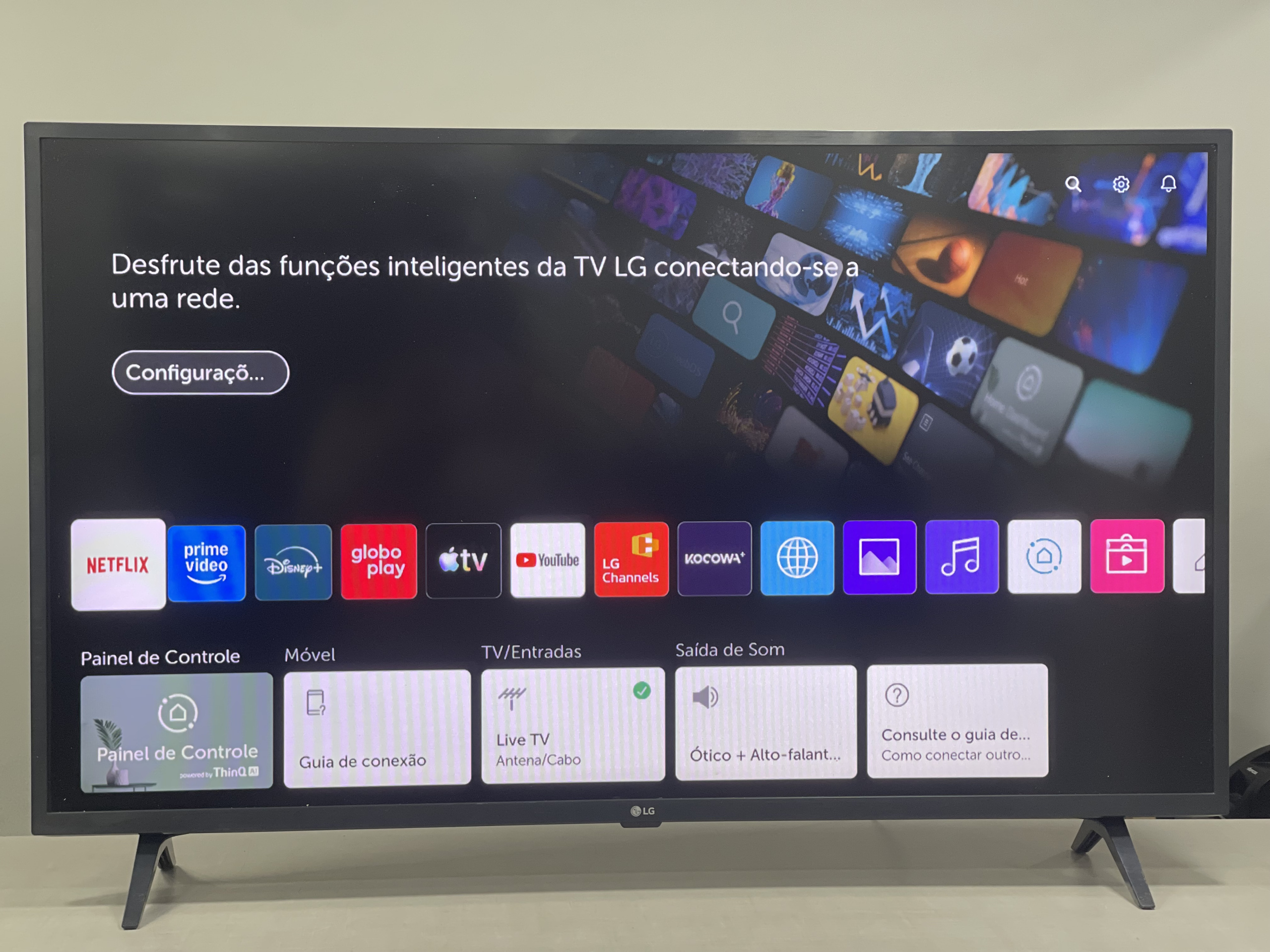 Tv LG smart webOs