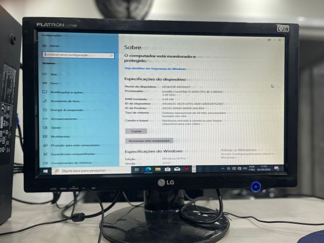 Computador de mesa completo — foto 2