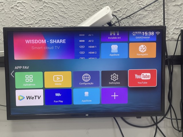 Tv HQ smart (só YouTube)