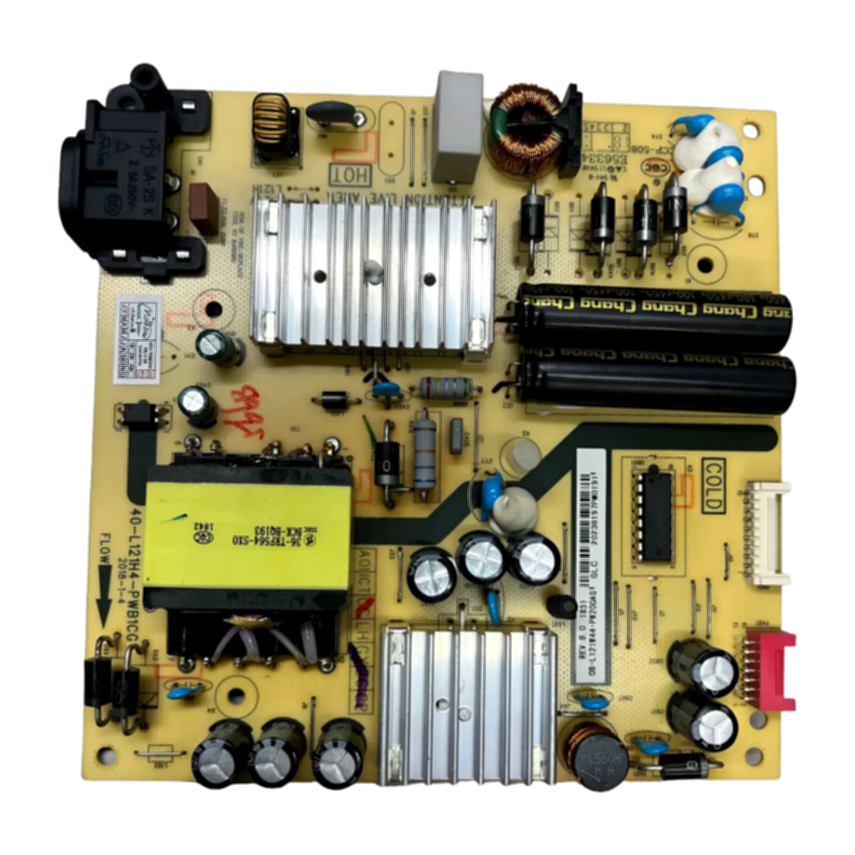 Placa Fonte Tv Tcl 50p6us 40-l121h4-pwb1cg