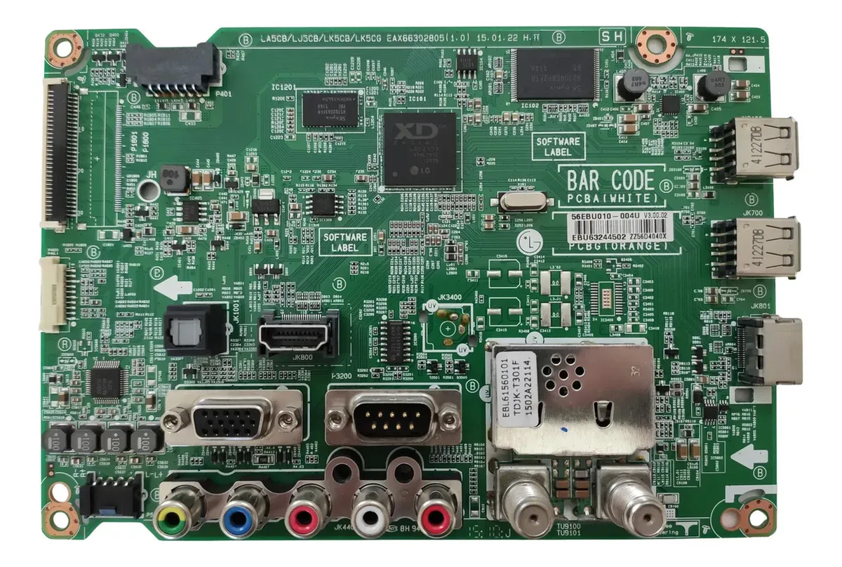Placa Principal Tv 32lx330c Eax66302805