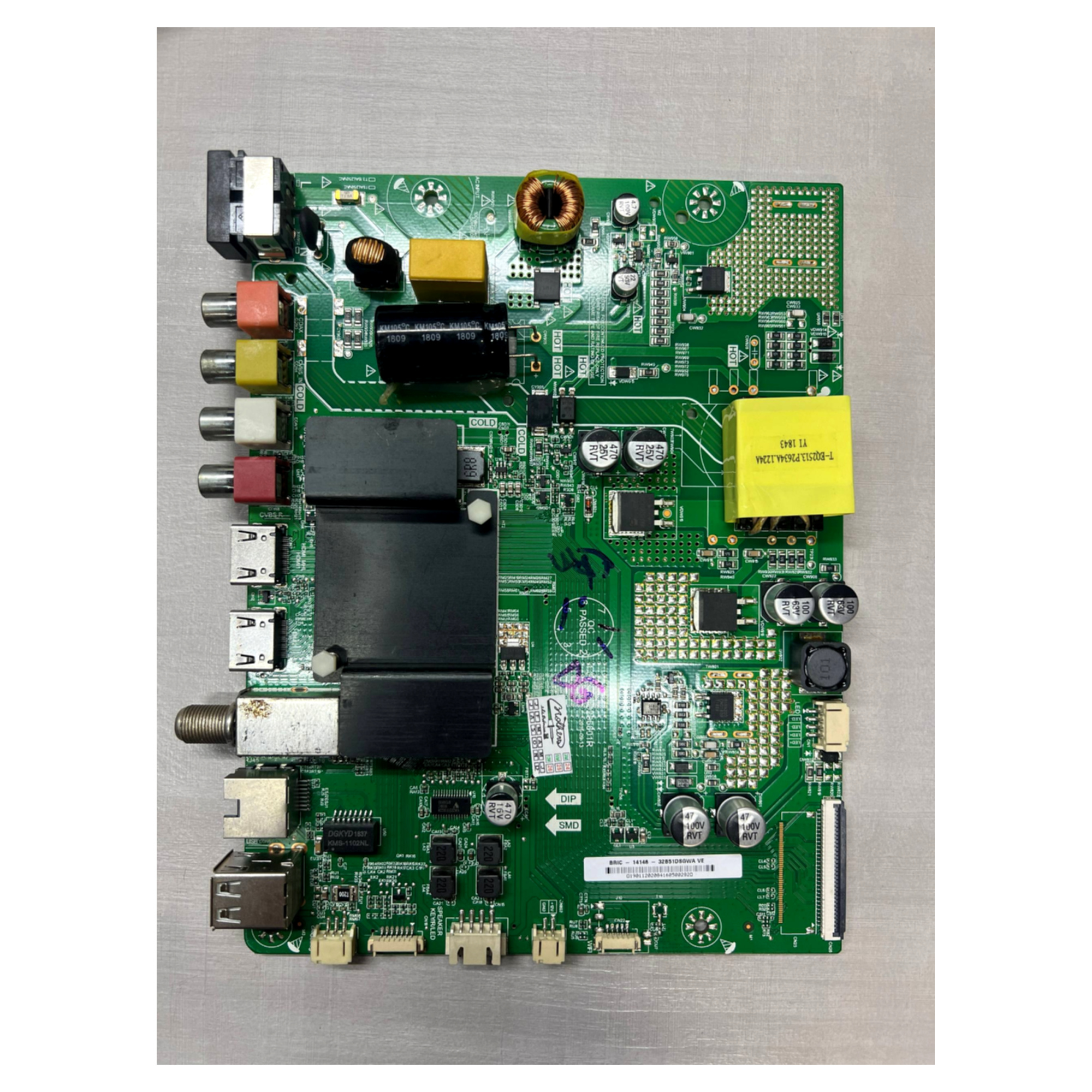 Placa Principal Philco Ph32b51dsgwa Ve 1.30.1.rtd296801r