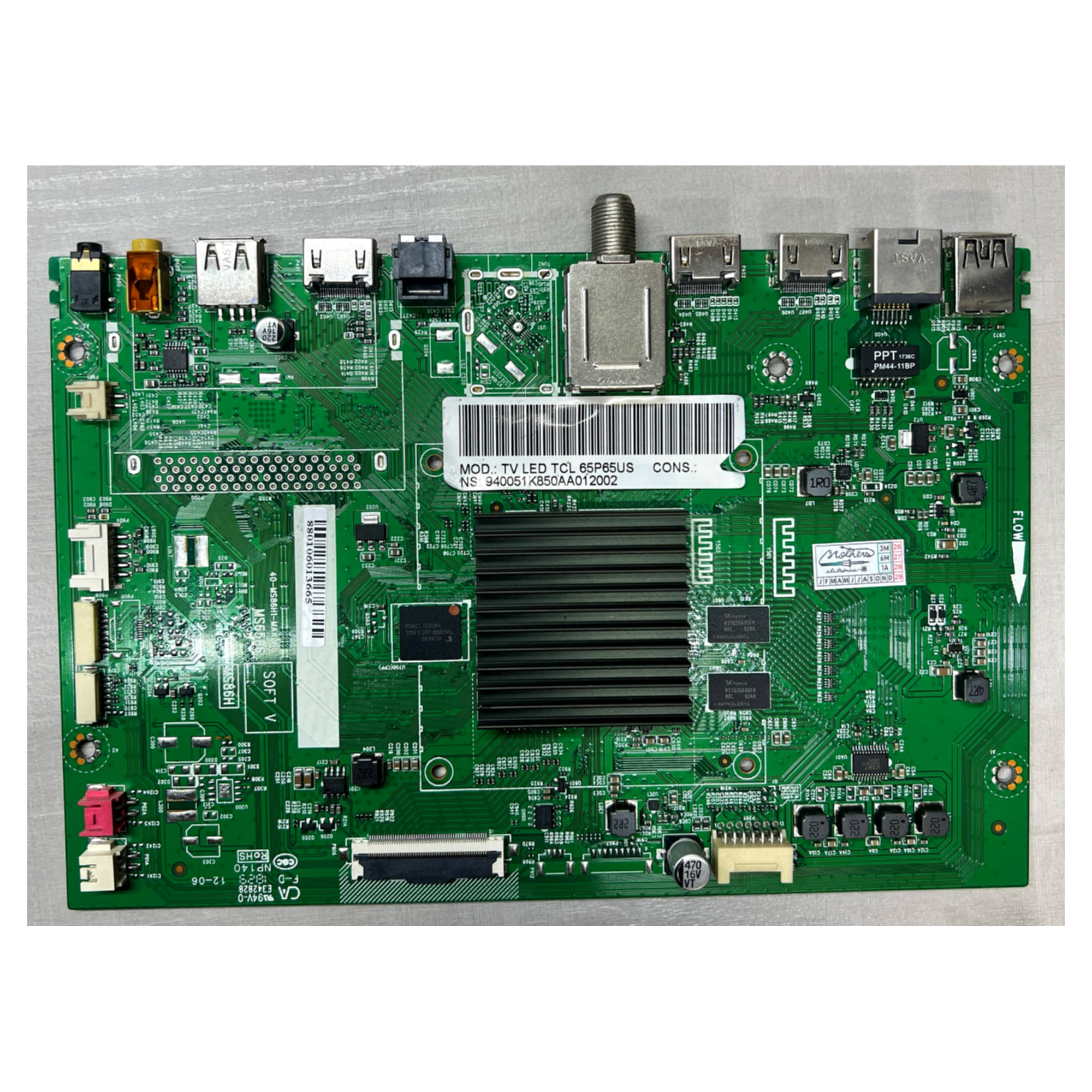 Placa Principal TCL 65P65US 40-ms86h1-maa2hg