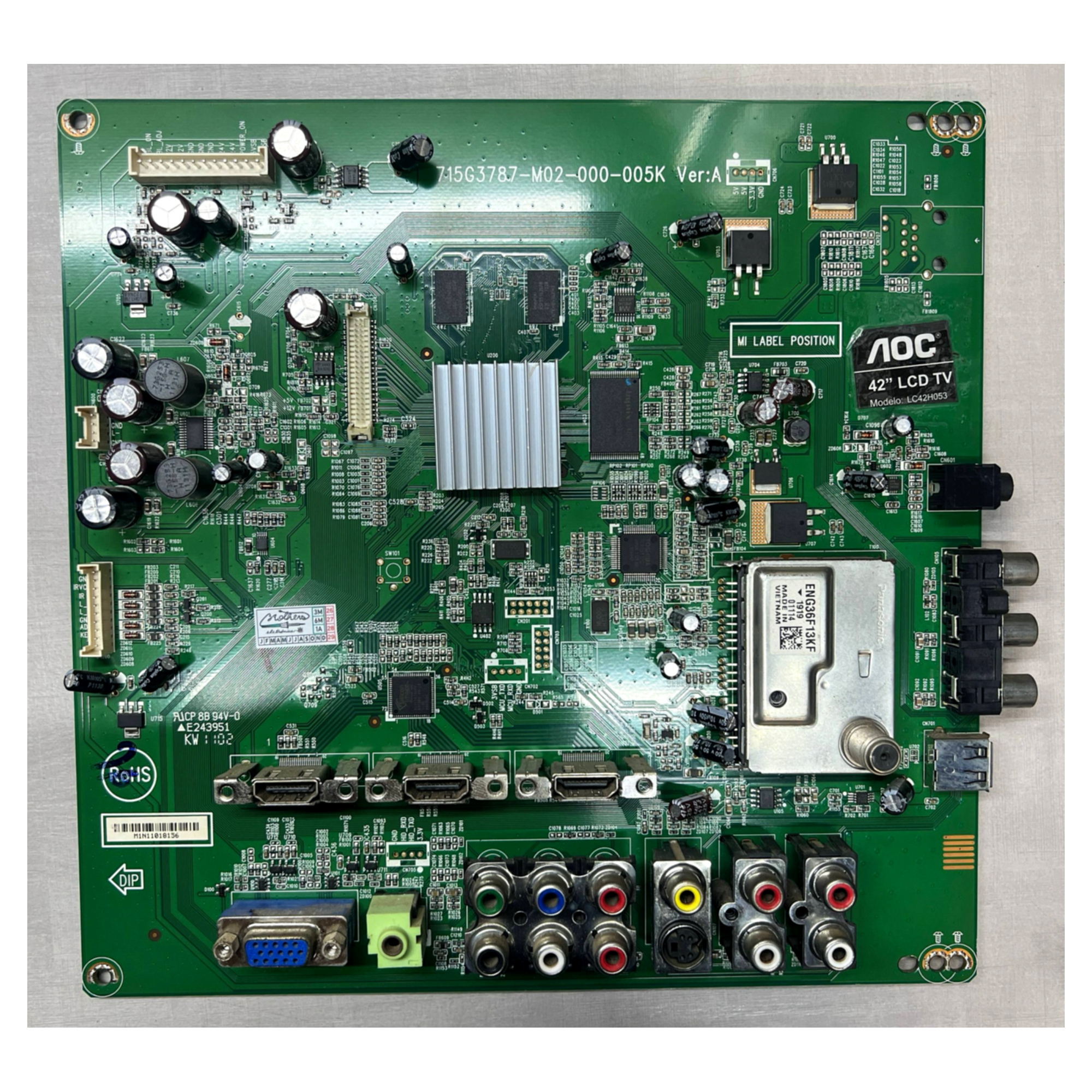 Placa Principal Aoc Lc42h053 715g3787-m02-000-005k Ver:a