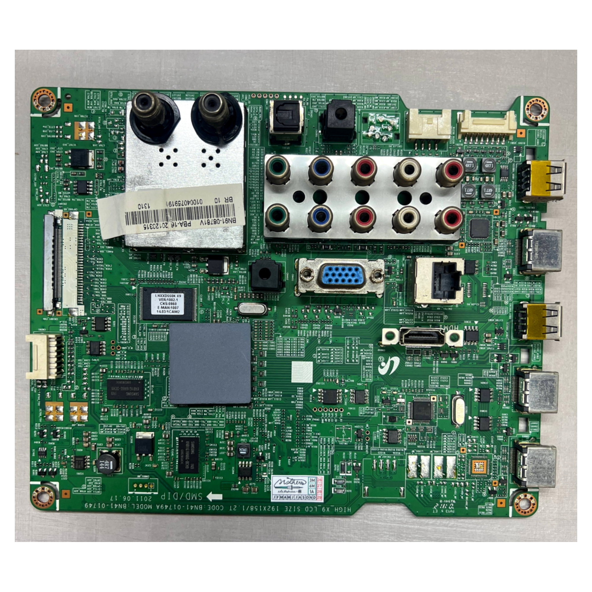 Placa Principal Ln40d550k7 Bn91-08781v
