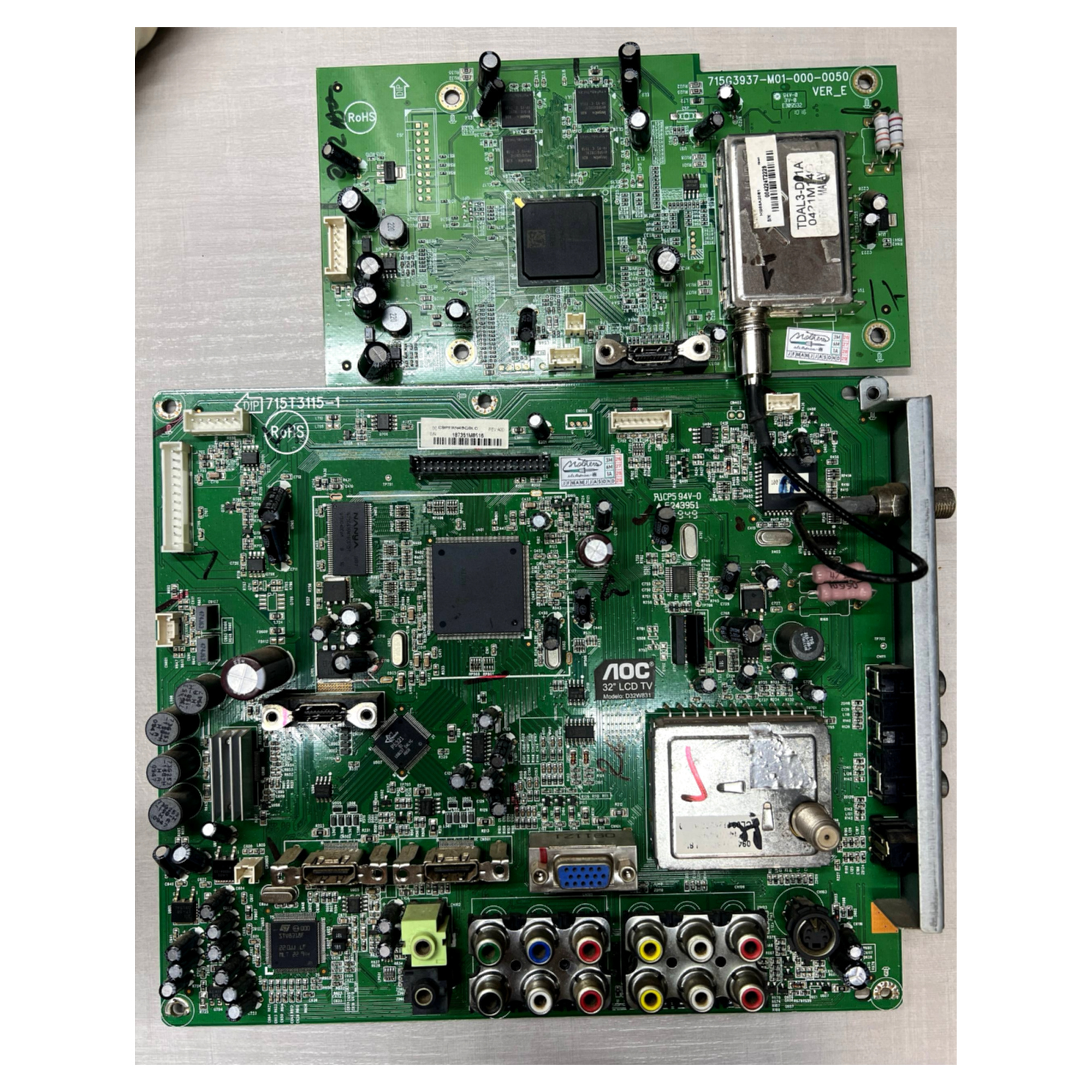 Placa Principal AOC Modelo D32w831 715t3115-1
