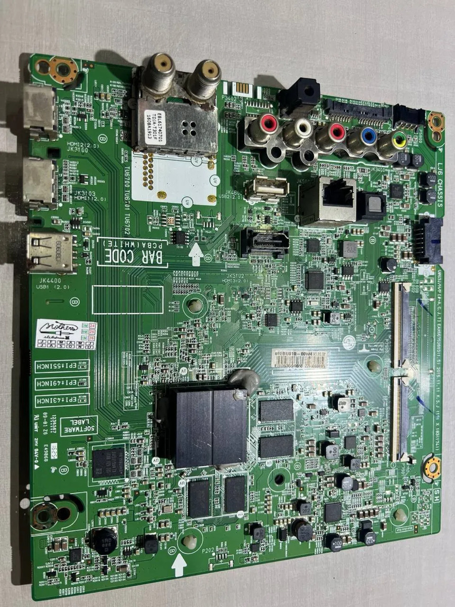 Placa Principal Compatível 49uh6500  Eax66752803