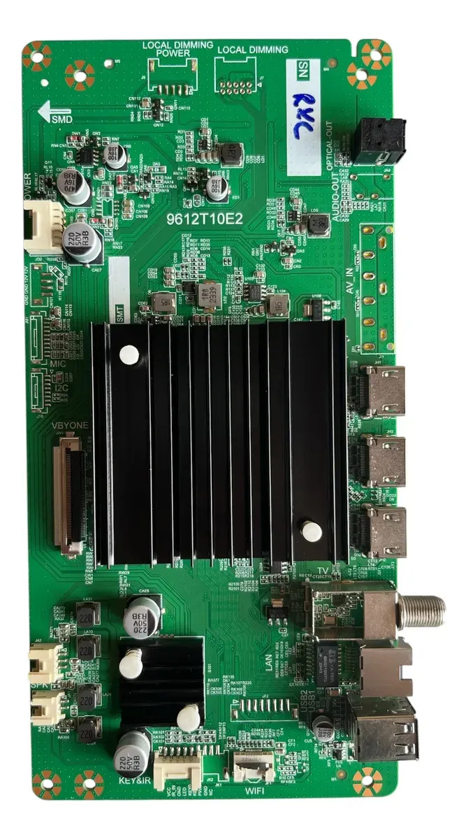 Placa Principal P/ Tv Ptv58g10ag11sk 9612t10e2