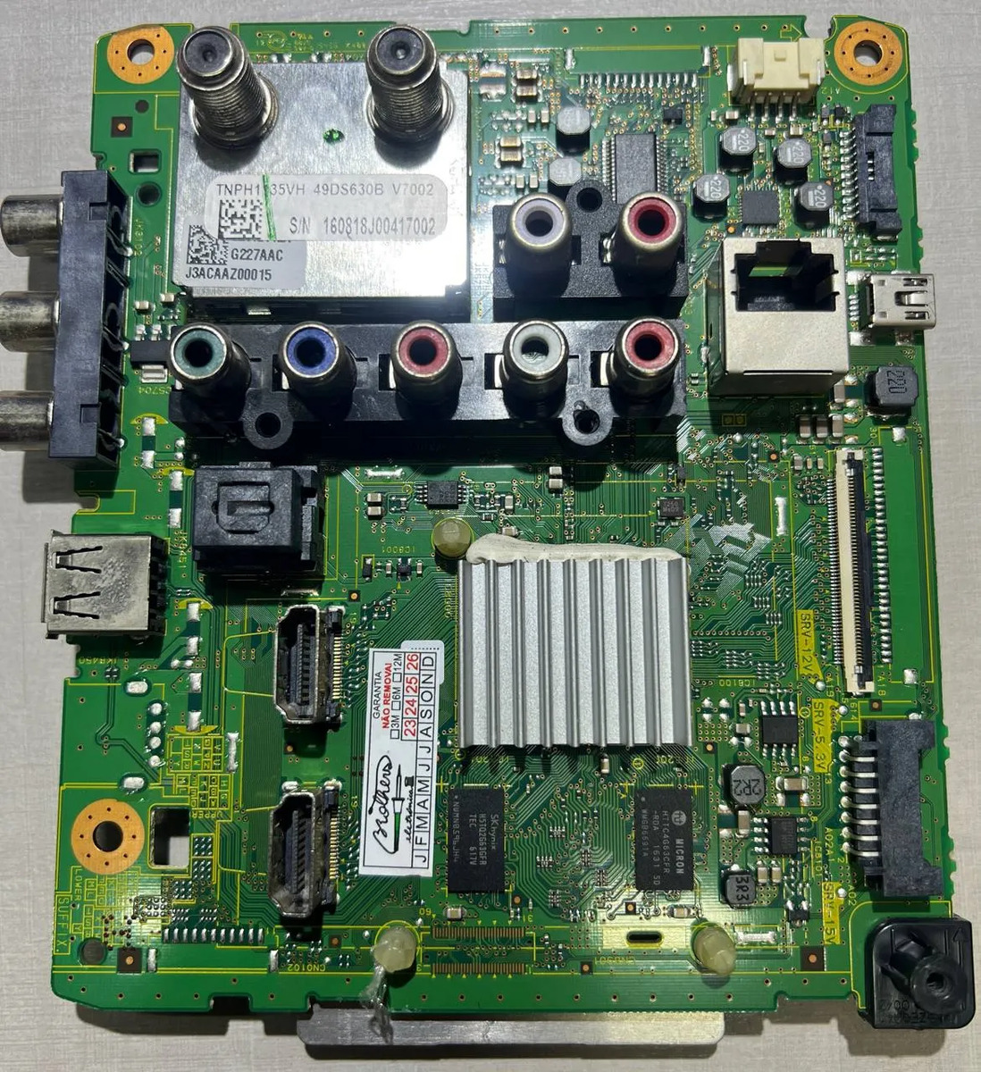Placa Principal Para Tv Tc-49ds630b | Tnph1135 V7002