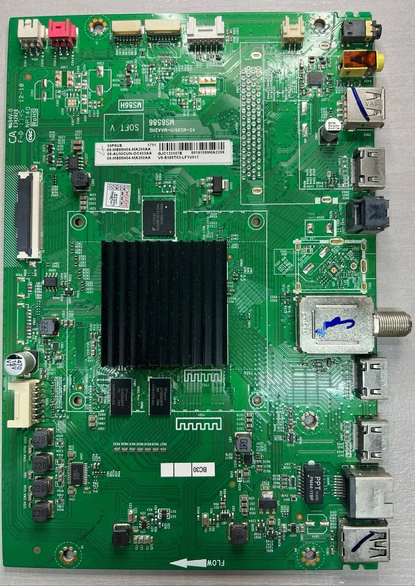 Placa Principal Tv Tcl 50p6us 40-ms86h1-maa2hg Ms6586