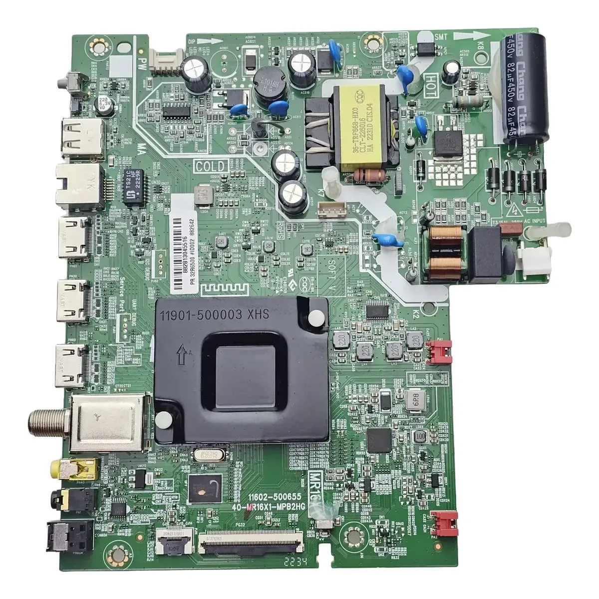 Placa Principal Tv Tcl 32r6500 Id002 - 40-mr16x1-mpb2hg