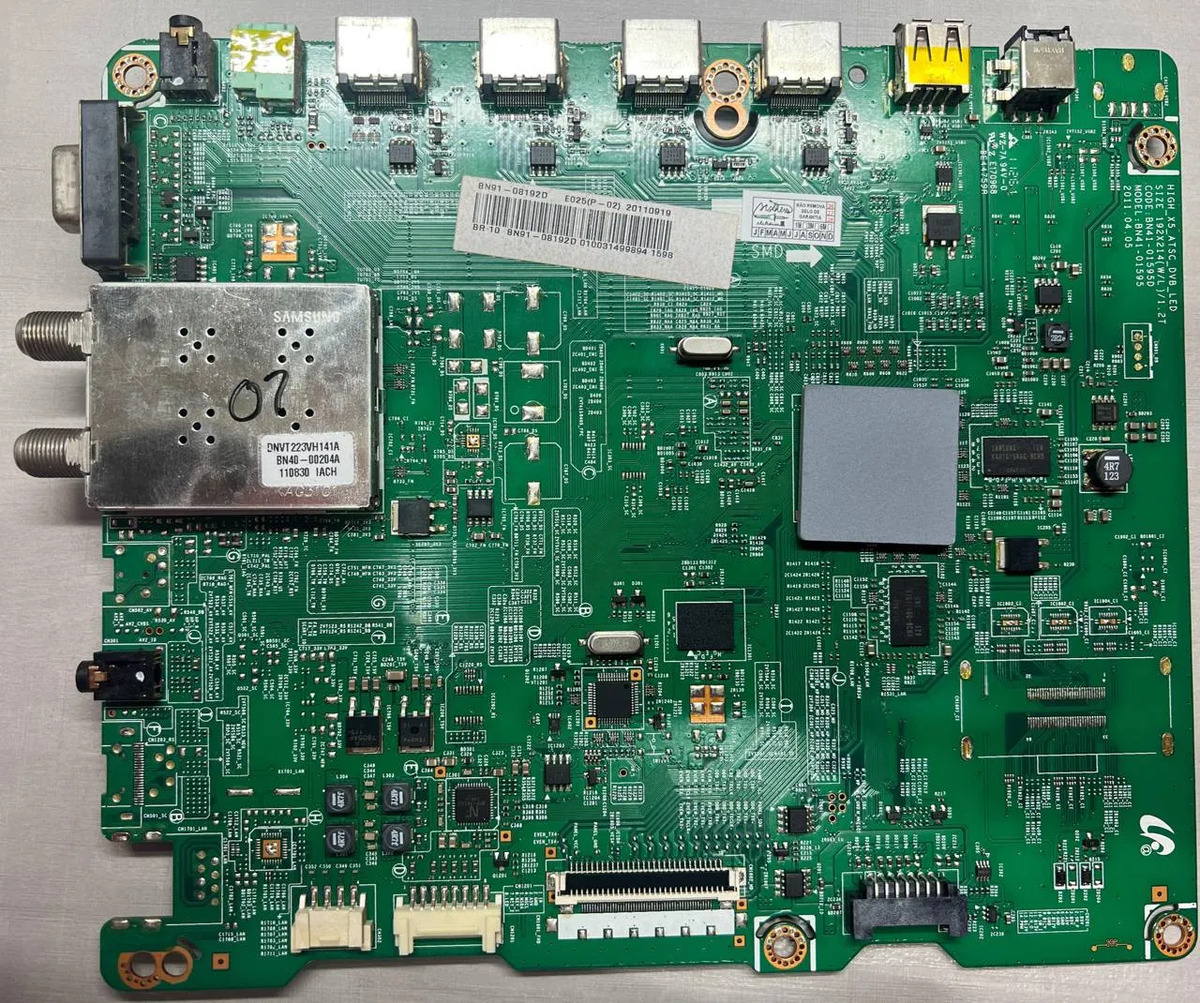 Placa Principal Samsung Tv Un32d4000 / Bn91-08192d