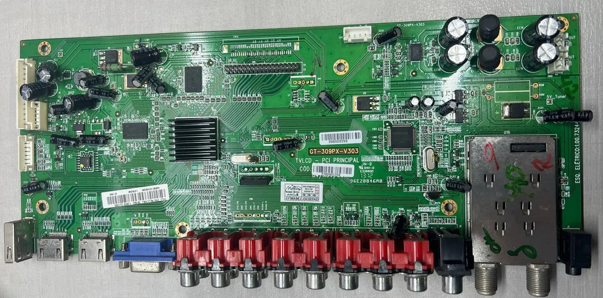 Placa Principal Cce Tv Cce Gt-309px-v303 D39