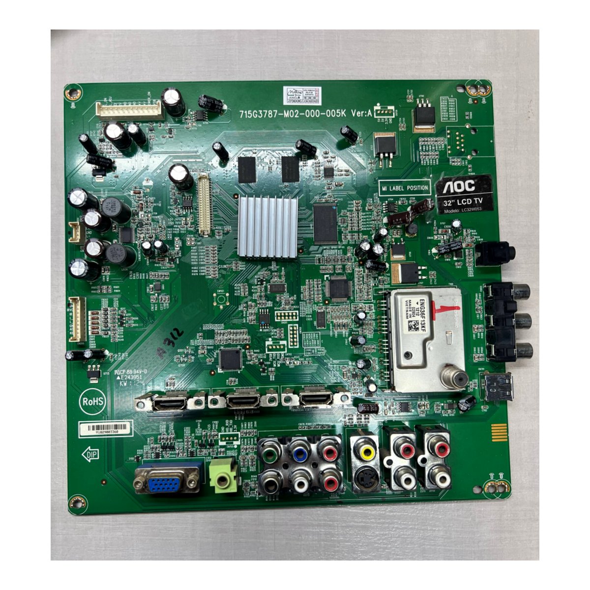Placa Principal Aoc Lc32w053  715g3787-m02-000-005k V:a