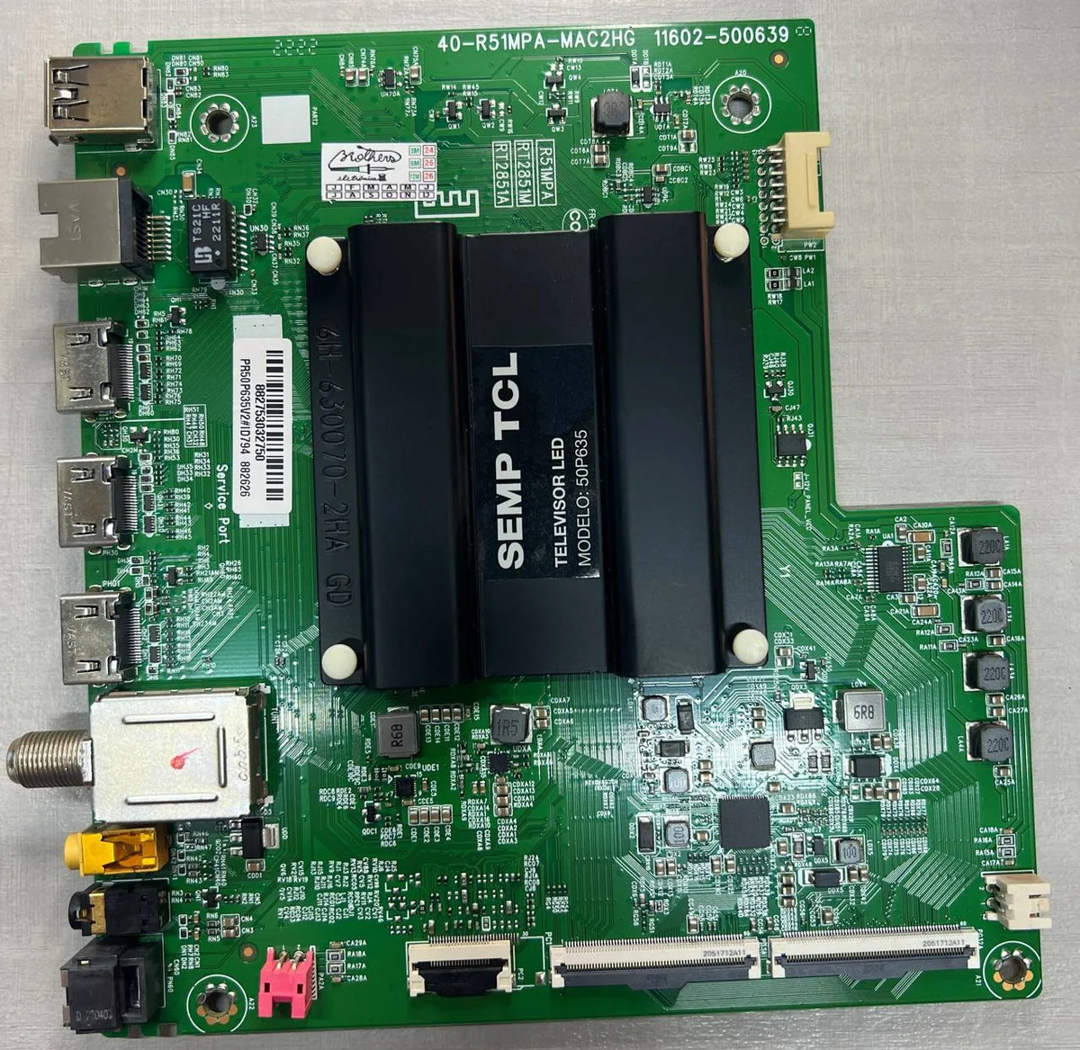 Placa Principal Tcl 50p635 40-r51mpa-mac2hg Id:794