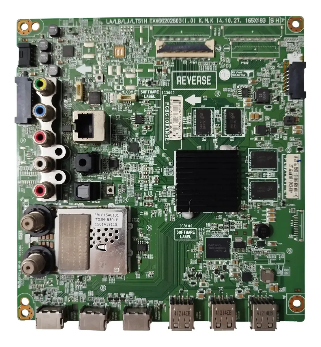 Placa Principal Tv 43lf6350 Eax66202603 (1.0) Ebu62908703