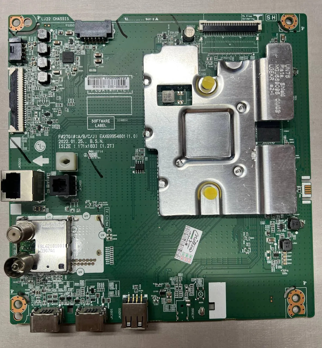 Placa Principal Tv 32lq620bpsb Eax69954801 (1.0) Ebt66932523