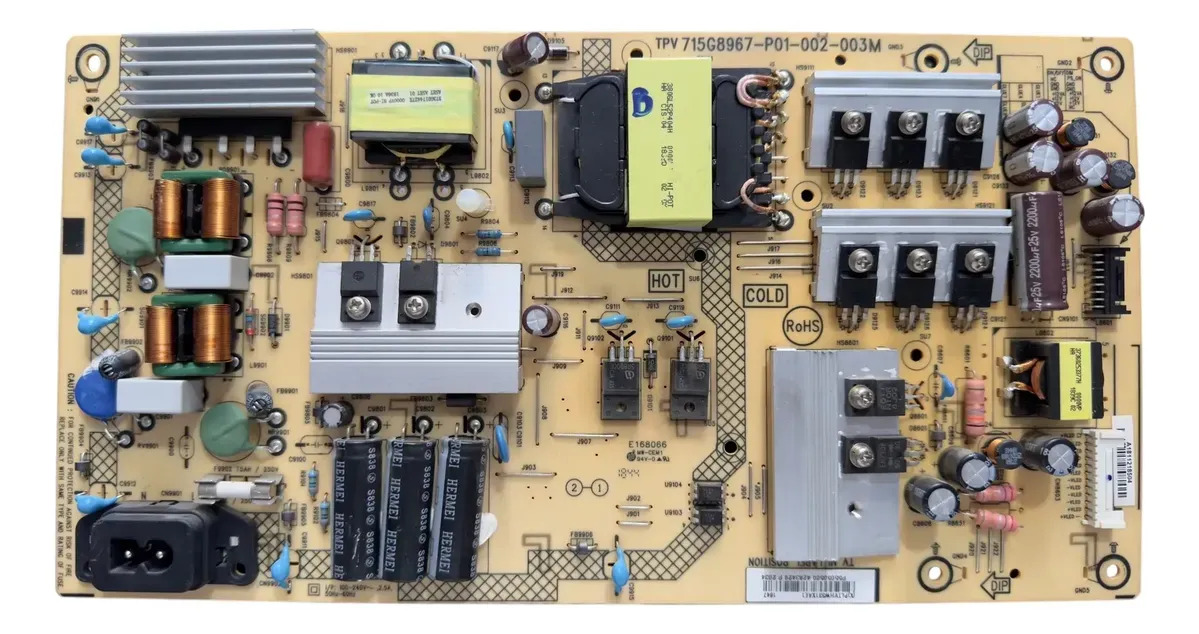 Placa Fonte Tv 55pug6513/78 715g8967-p01-002-003m