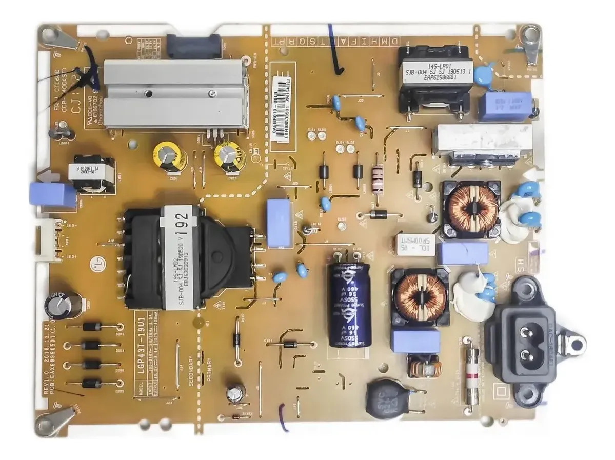 Placa P/ Fonte Eax68990501 43un7300 43um7510 43um7300