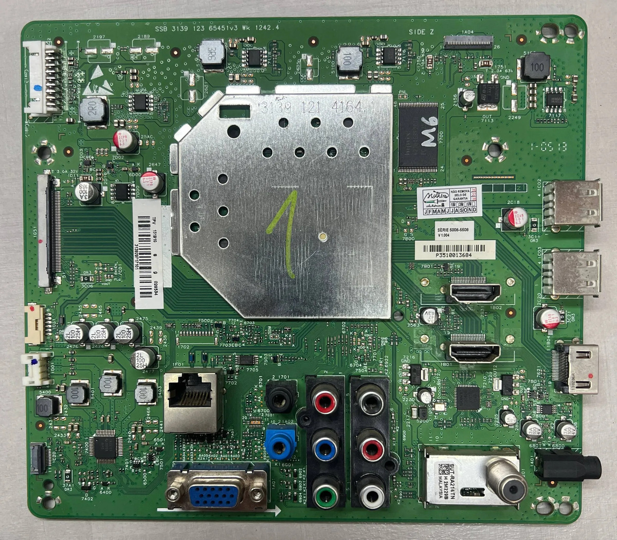 Placa Principal Philips Tv 46pfl5508 3139 123 65451v3
