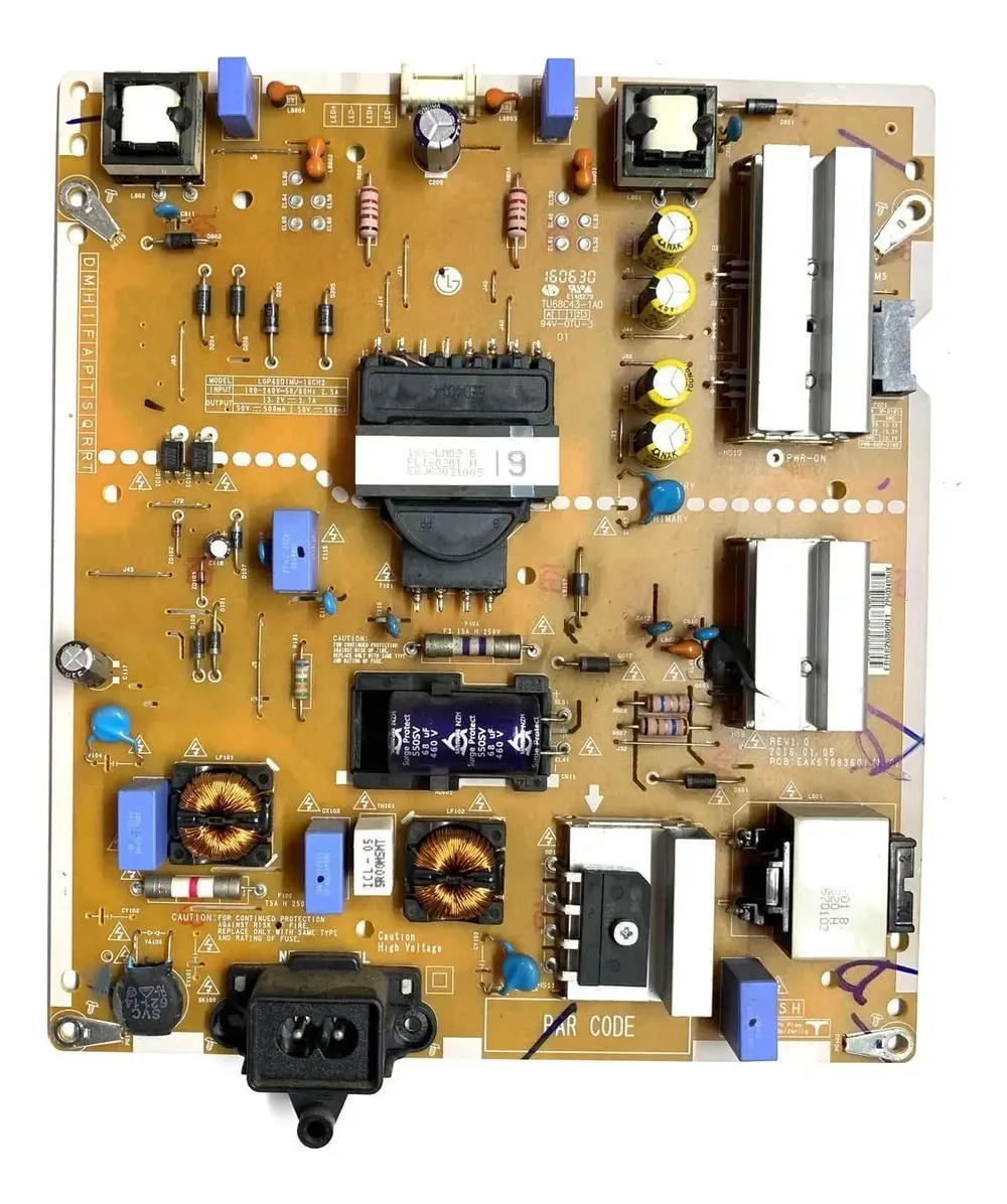 Placa Fonte 49uh6500 Eax67083601 [1.0]