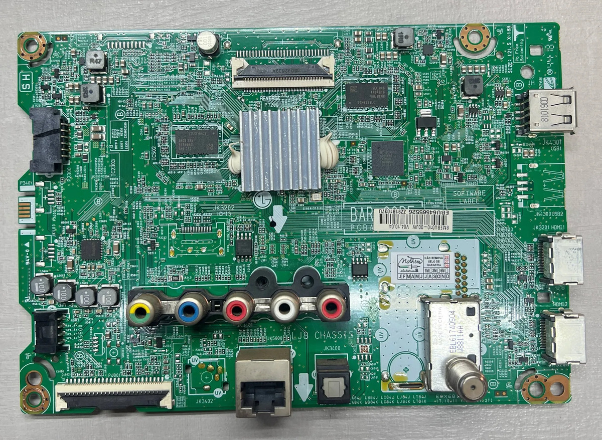 Placa Principal Tv 43lk571c Eax68165901