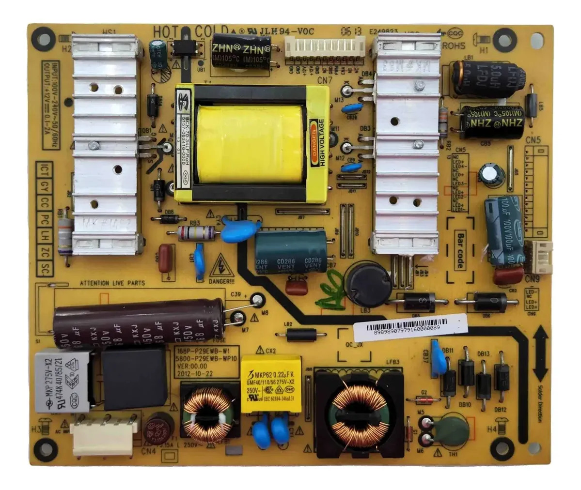 Placa Fonte Philco Ph29e63d 5800-p29ewb-wp10