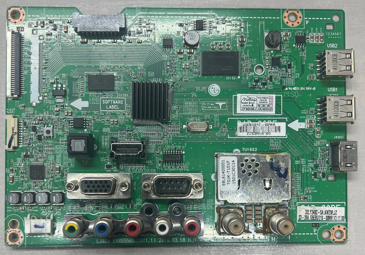 Placa Principal 32ly340c Eax65565705