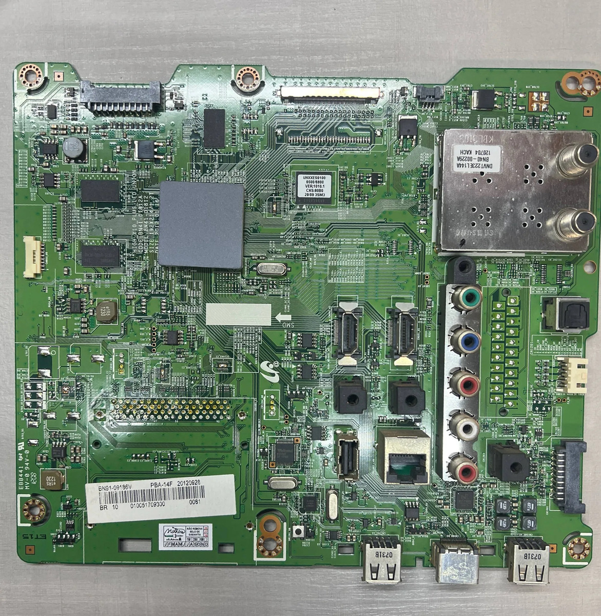 Placa Principal Tv Un60es6800g | Bn41-01812a - Bn91-09186v