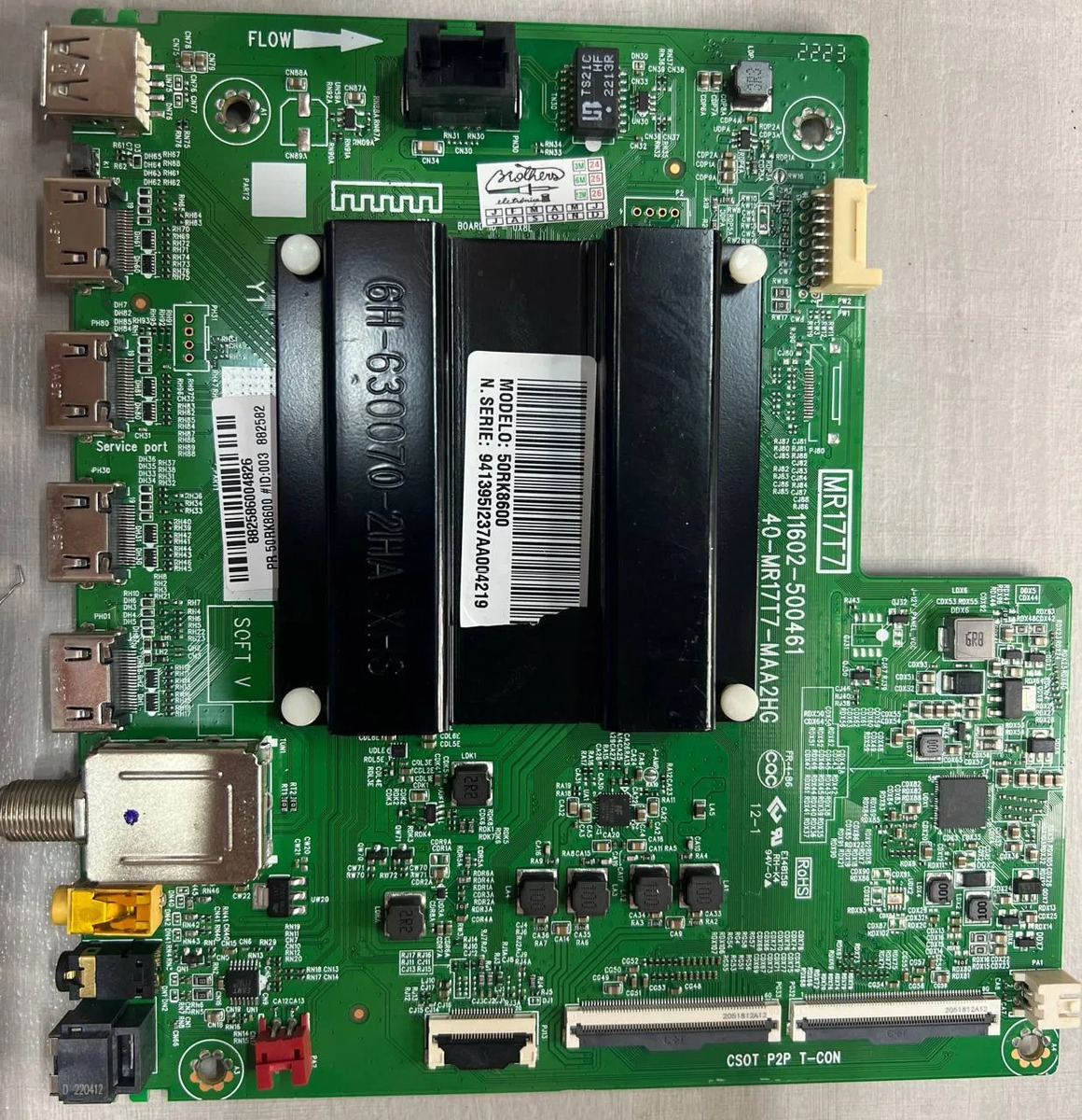 Placa Principal Tv Semp 50rk8600 40-mr17t7-maa2hg Id003