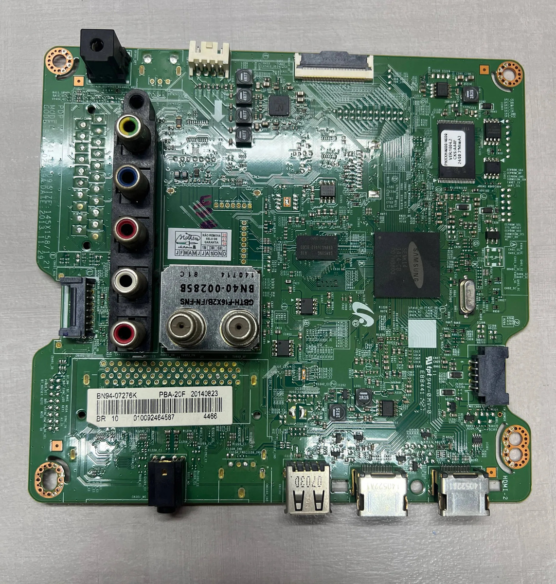 Placa Principal Samsung Pn43h4000ag Bn94-07276k
