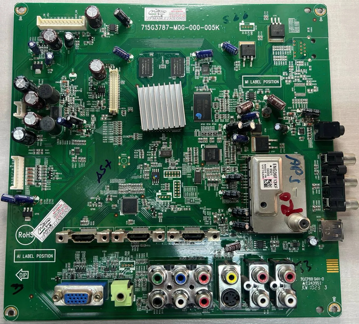 Placa Principal Lc32w053 Aoc 715g3787-m0g-000-005k