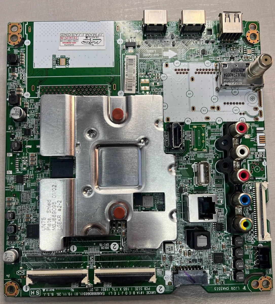 Placa Principal Tv 55un7100 Eax69083603 Ebu66087110