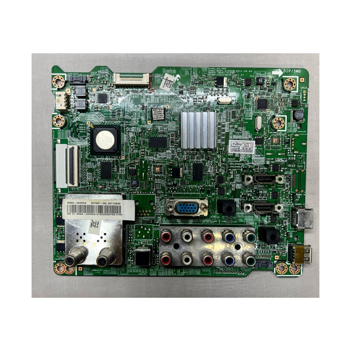 Placa Principal Tv Pl43d490 Pl43d491 Bn94-04332a
