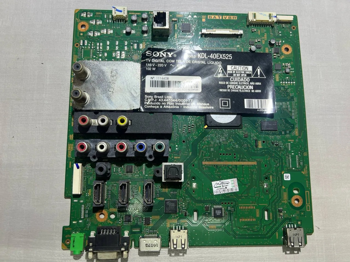Placa Principal Kdl-40ex525 Sony 1-884-915-11
