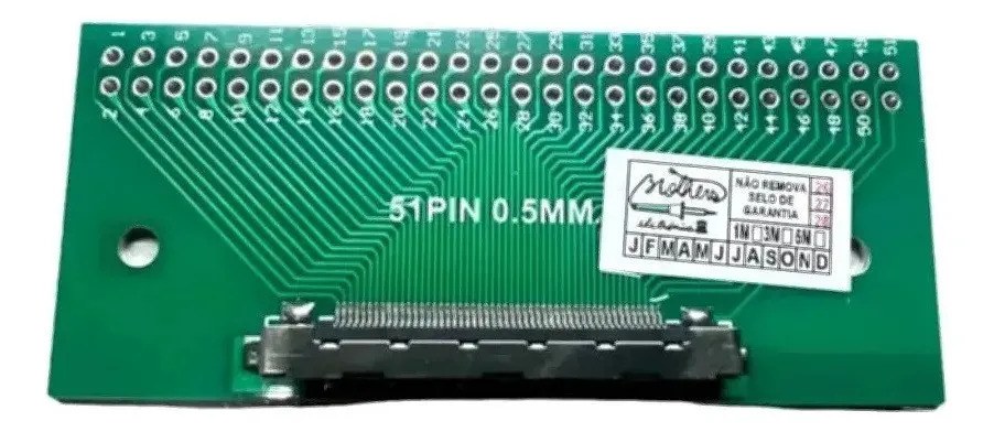 Adaptador LVDS 51PIN 0.5MM para tela CCE