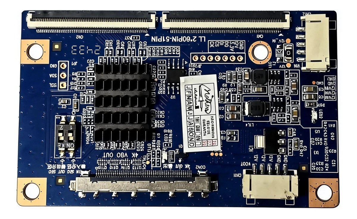 Adptador LVDS Tv LG 4k duble lvds corrige imagem dupla 60pin