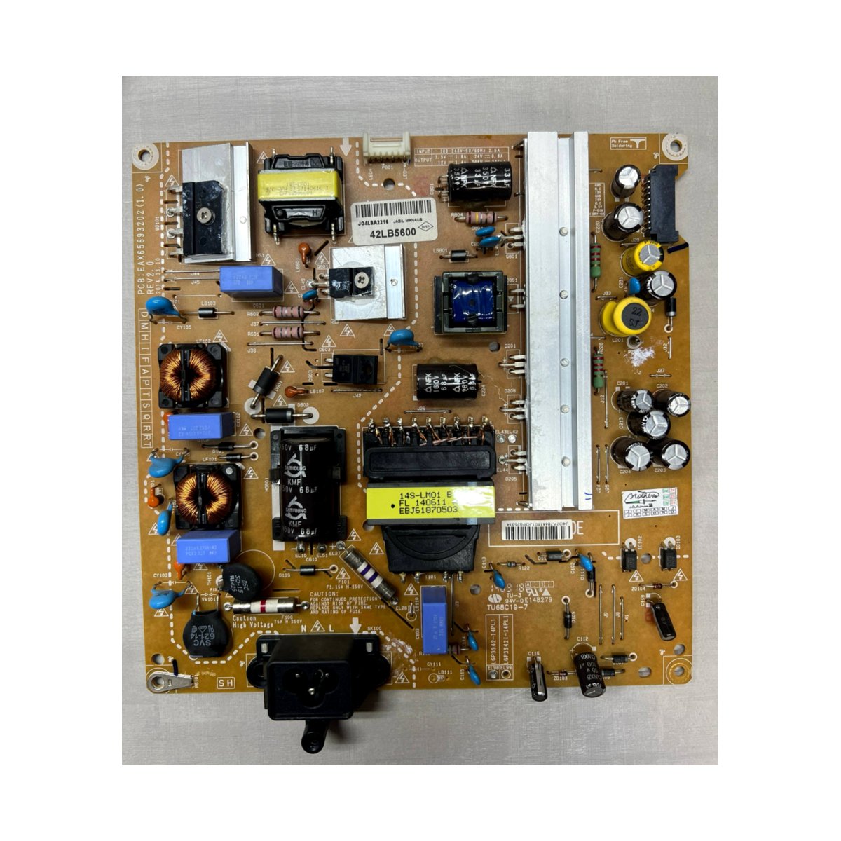 Placa Fonte 39lb56 42lb55 42lb65 42lb58 eax65693202